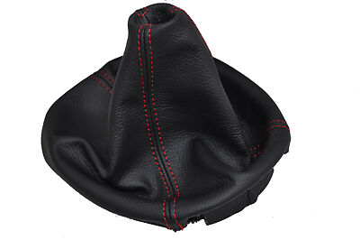 FITS Holden VE SS HSV GTS Clubsport Gear Boot red stitch CUSTOM NEW MADE IN UK