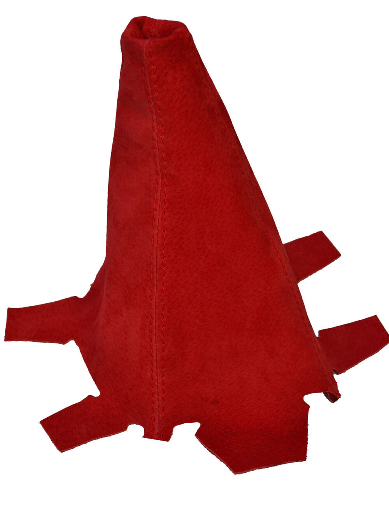 RED PU SUEDE FITS HONDA INTEGRA DC5 2001-2005 COUPE GEAR GAITER SHIFT BOOT