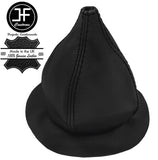 BLACK STITCH LEATHER GEAR GAITER FITS OVER RUBBER FOR FORD FIESTA MK1 CLASSIC