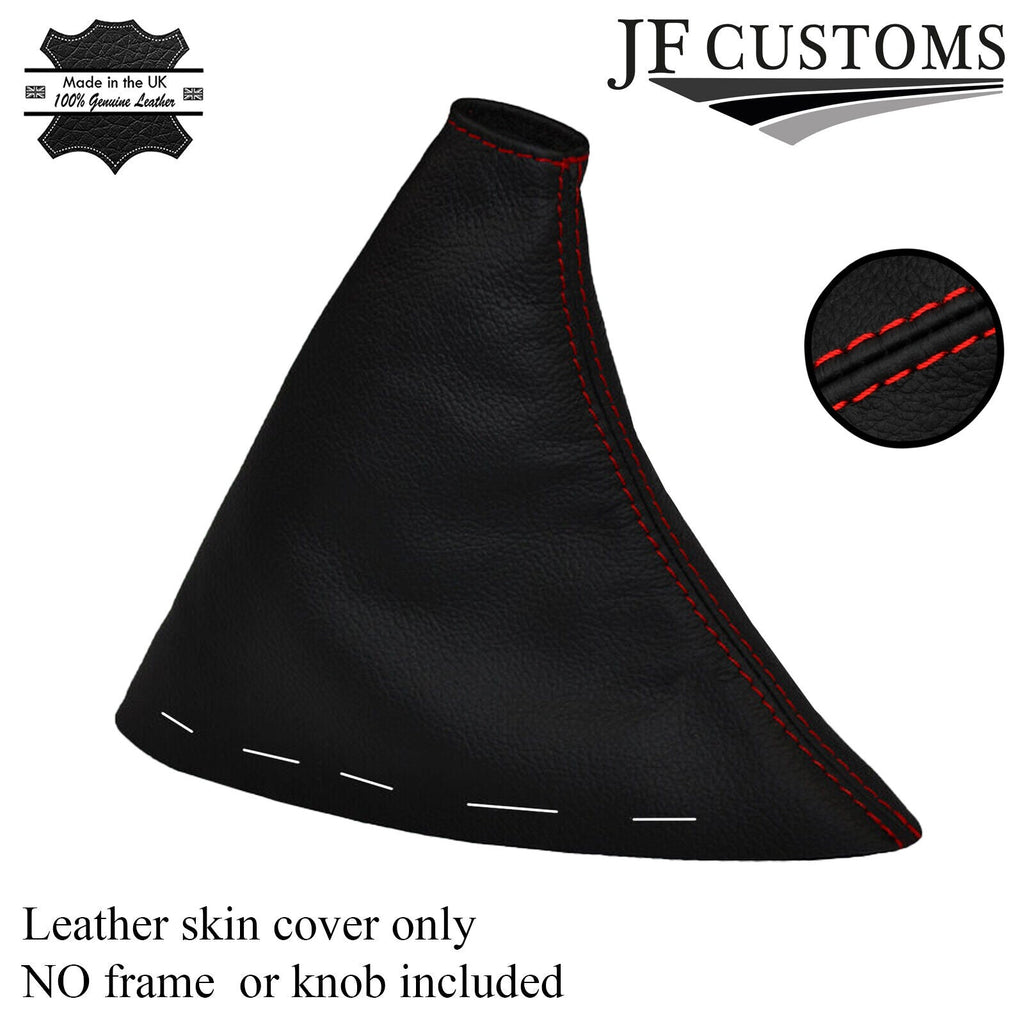 RED STITCH FITS MAZDA MX5 MK3 2005-2012 LEATHER HANDBRAKE GAITER CUSTOM NEW