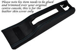 BLUE STITCH FITS MG ZR & ROVER 200 25 99-04 CENTRE CONSOLE TUNNEL LEATHER COVER