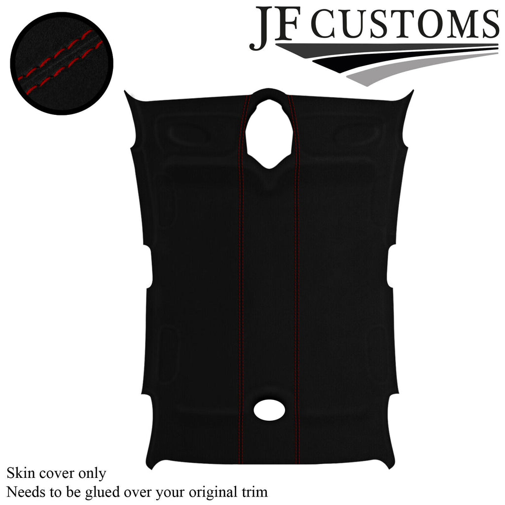 D RED STITCH LUXE- SUEDE ROOF HEADLINER COVER FOR ROVER 75 1999-2005 CUSTOM NEW