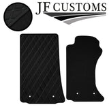 GREY DIAMOND VINYL 2X TAILORED FLOOR CARPETS FOR MAZDA MX5 MK3 06-14 JF1