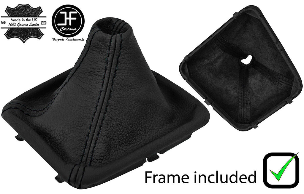 BLACK STITCH LEATHER AUTOMATIC GEAR+PLASTIC FRAME FITS MERCEDES SLK R172 11-16