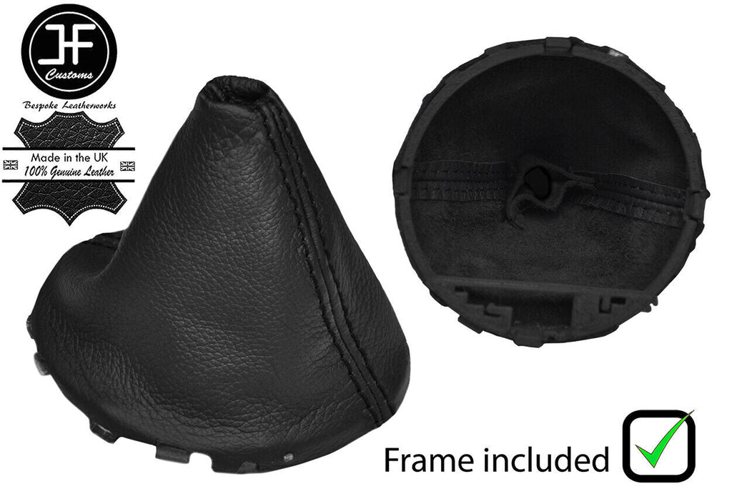 BLACK STITCH LEATHER AUTOMATIC GEAR+FRAME FOR MINI COUNTRYMAN PACEMAN R60 R61