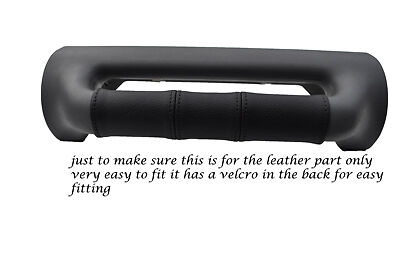 BLACK STITCH FITS LAND ROVER DISCOVERY 300 TD5 V8 96-04 DASH HANDLE GRAB COVER