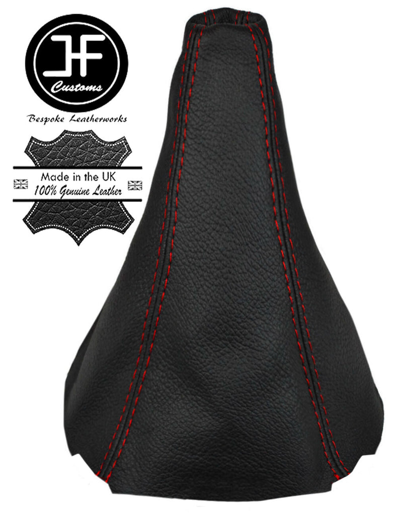 RED STITCHING LEATHER MANUAL GEAR GAITER FITS HONDA HR-V HRV 1998-2006