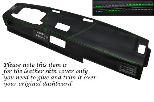 GREEN STITCH FITS VW T25 BUS VAN VANAGON WESTFALIA DASH DASHBOARD LEATHER COVER