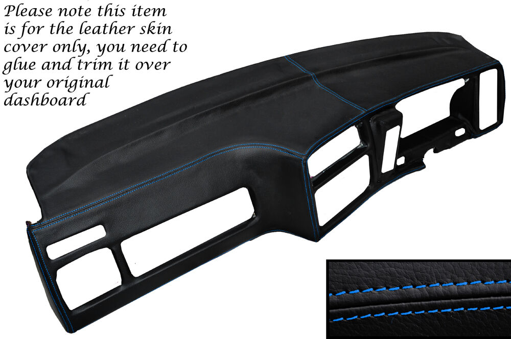 BLUE STITCH DASH DASHBOARD COVER FITS FORD SIERRA MK2 RS COSWORTH SAPPHIRE 4x4