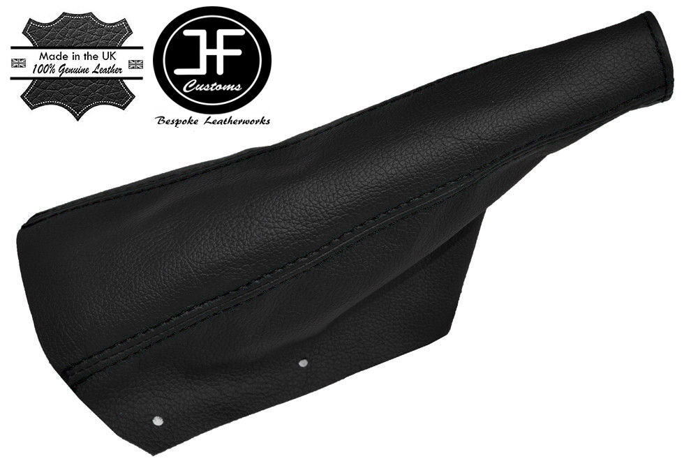 BLACK STITCH LEATHER FITS MINI COOPER CLASSIC UP TO 2000 YEAR HANDBRAKE GAITER