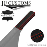 RED STITCH TOP-GRAIN LEATHER HANDBRAKE HANDLE COVER FOR AUDI A4 S4 B5 95-01