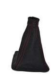 FITS ALFA ROMEO 166 GEAR GAITOR SHIFT BOOT RED DOUBLE STITCH CUSTOM NEW