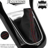 RED STITCH TOP GRAIN LEATHER MANUAL GEAR GAITER FITS CITROEN C3 PICASSO 09-15