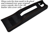 ORANGE STITCH FITS MG ZR & ROVER 200 25 99-04 CENTRE CONSOLE TUNNEL LTHR COVER