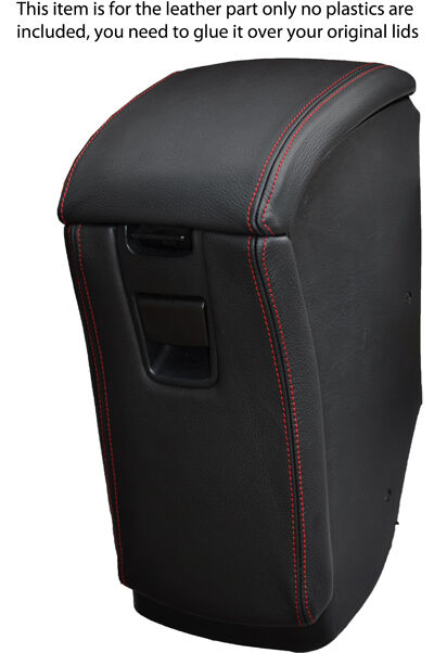 red stitch FITS TOYOTA MR2 MK2 1989-2000 ARMREST&STORAGE BOX LID COVERS LEATHER