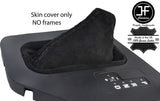 BLACK STITCH REAL SUEDE AUTO AUTOMATIC GEAR GAITER FITS BMW 5 SERIES E39 96-03