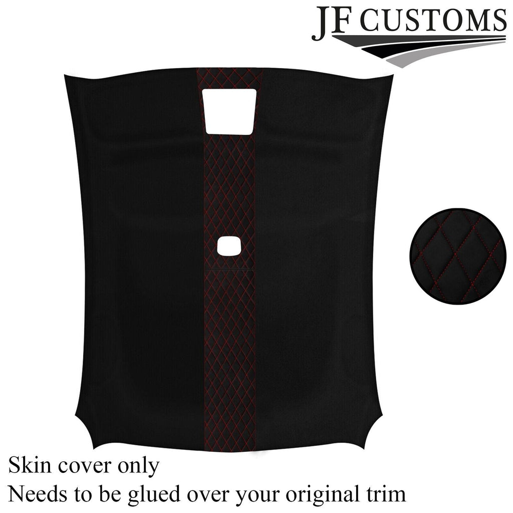 DSG2 RED STITCH LUXE SUEDE HEADLINER COVER FOR MITSUBISHI LANCER EVO 7 8 9