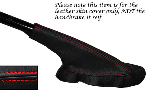RED STITCHING LEATHER HANDBRAKE GAITER FITS MORRIS MINOR 1000 1955-1971