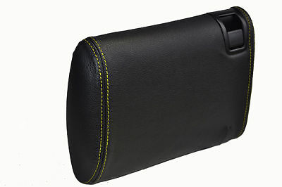 FITS TOYOTA SUPRA MK4 98-02 ARMREST COVER LEATHER YELLOW ST CUSTOM NEW