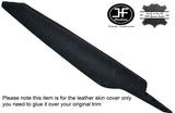 RED STITCH CONSOLE DRIVER SIDE PANEL TRIM SUEDE COVER FOR CORVETTE C7 14-17