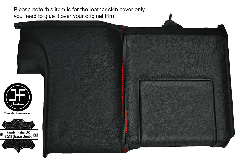 RED STITCHING ASH TRAY LOWER DASH TRIM LEATHER COVER FITS FORD CAPRI MK2 MK3