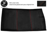 RED STITCH ROOF HEADLINING LUXE SUEDE COVER FOR VW GOLF MK3 91-98 3 DOOR