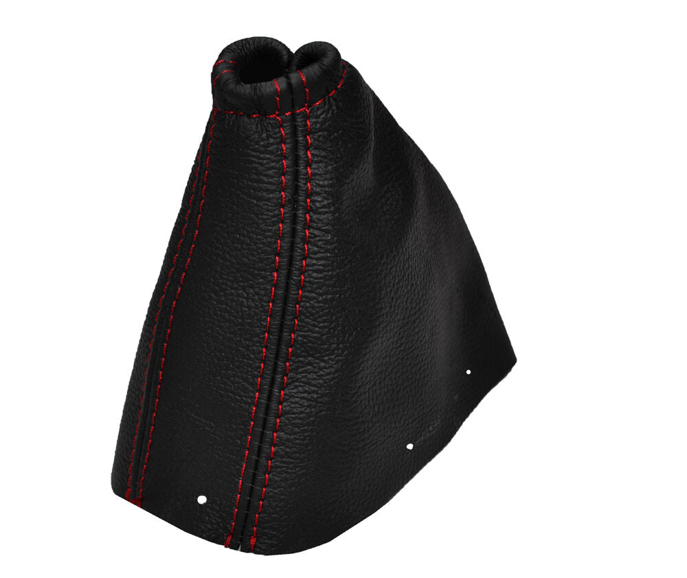 RED STITCH LEATHER HANDBRAKE GAITER FITS VOLVO V90 S90 960 940 1994-1998