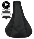 BLACK STITCHING FOR HYUNDAI COUPE 1999-2002 GEAR GAITER BOOT REAL LEATHER