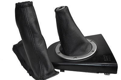 FITS HYUNDAI TIBURON LEATHER GEAR BOOT+ HANDBRAKE BOOT 1999-2002 CUSTOM NEW