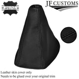 BLACK STITCHING MANUAL LEATHER GEAR GAITER SHIFT BOOT FITS PONTIAC GTO 04-06