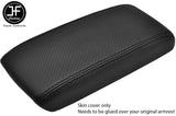 BLACK STITCHING CARBON FIBER VINYL ARMREST COVER FITS HONDA PRELUDE MK4 92-96
