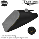 YELLOW STITCH REAR CONSOLE CUP COVER FITS VAUXHALL OPEL VX220 SPEEDSTER 00-06