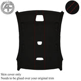 RED STITCH LUXE SUEDE HEADLINER COVE FITS MERCEDES C CLASS W203 SALOON