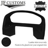 BLACK STITCH LEATHER SPEEDO SURROUND SKIN COVER FITS RANGE ROVER P38 94-02