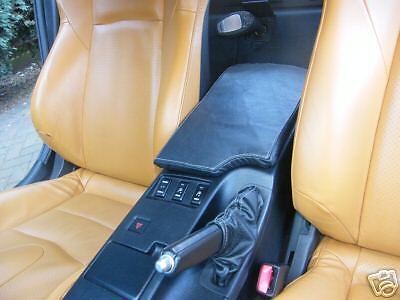 FITS NISSAN 350Z HANDBRAKE GAITER BLACK LEATHER 2002-2008 CUSTOM NEW MADE IN UK