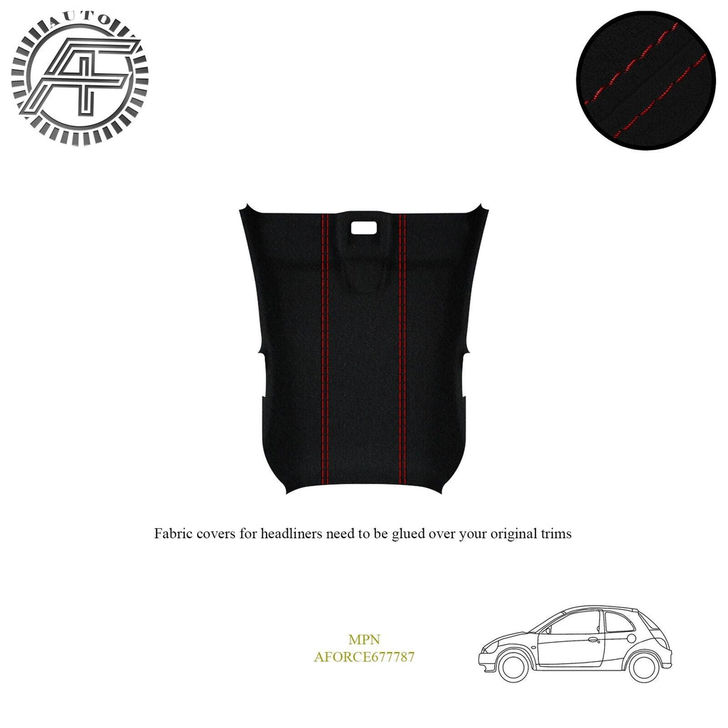 LUXE SUEDE CUSTOM HEADLINER COVER FOR FORD KA MK2 3 DOOR HATCHBACK 2008-2016