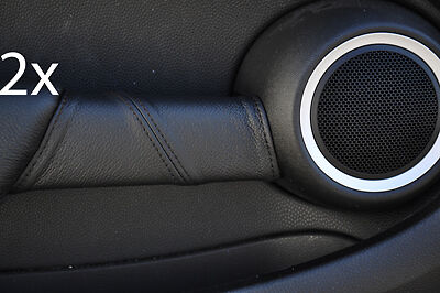FITS BMW MINI COOPER S 07+ 2 X DOOR HANDLE COVERS black st CUSTOM NEW MADE IN UK