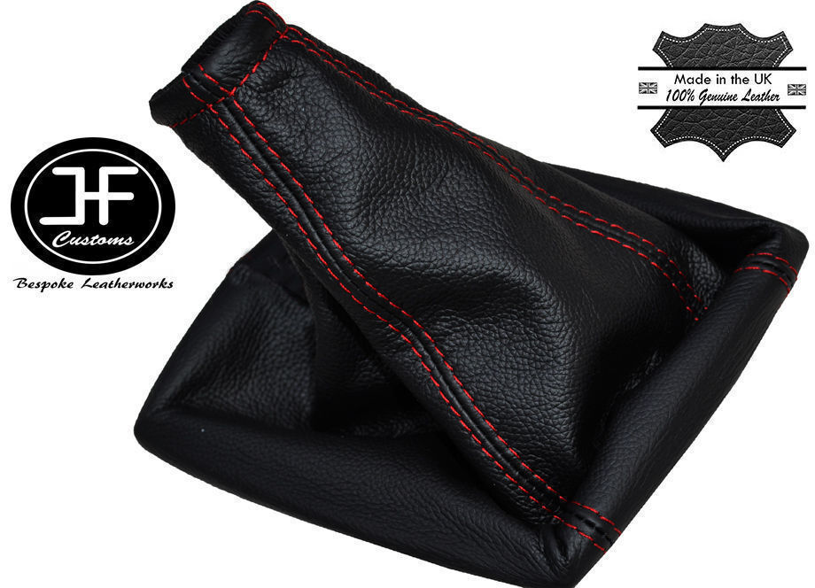 RED STITCH FOR MERCEDES SPRINTER VAN MANUAL 2001-2005 GAITER GENUINE LEATHER