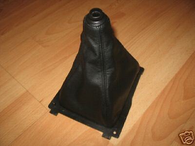 FITS AUDI 80 90 CONVERTIBLE GEAR GAITER BLACK LEATHER NEW CUSTOM NEW MADE IN UK