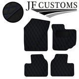 BLUE DIAMOND STITCH VINYL 4XTAILORED FLOOR CARPET FOR SUZUKI SWIFT 05-10 JF1