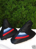 FITS BMW E36 E46 91-2005 TRI STRIPES GEAR&HANDBRAKE LEATHER COVERS CUSTOM NEW
