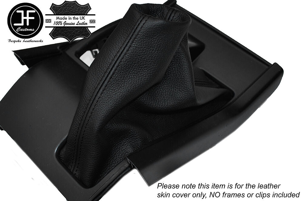 BLACK STITCH HI LOW TRANSFER LEATHER GEAR BOOT FITS NISSAN XTERRA 2000-2004