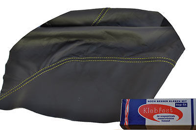 FITS  MITSUBISHI FTO 2 x DOOR CARD COVERS LEATHER YELLOW ST CUSTOM NEW