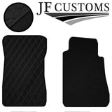 GREY DIAMOND VINYL 4X TAILORED FLOOR CARPETS FOR MERCEDES C CLASS W202 93-00 JF1