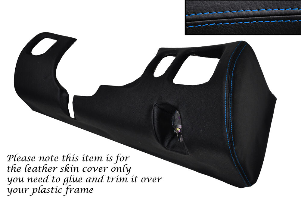 BLUE STITCH DRIVER LOWER DASH TRIM SKIN COVER FITS MITSUBISHI GTO 3000GT 92-99