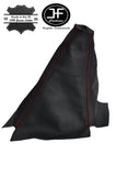 RED STITCHING MANUAL LEATHER GEAR GAITER FITS HONDA CRV 2002 TO 2006 CUSTOM NEW