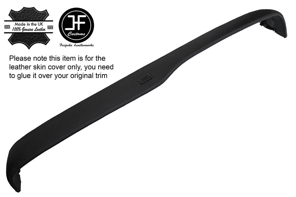 BLACK STITCH FRONT TOP DASH DASHBOARD COVER FITS ROLLS ROYCE SILVER SHADOW II