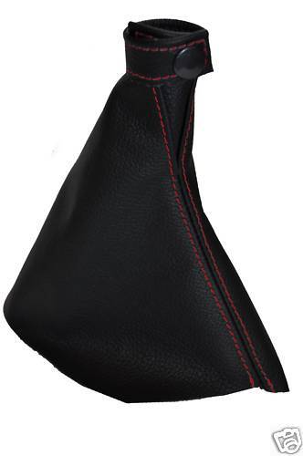 FITS RENAULT LAGUNA MK2 AUTOMATIC GEAR GAITER RED STTICH CUSTOM NEW MADE IN UK