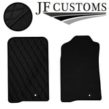 BLACK DIAMOND VINYL 4X TAILORED FLOOR CARPET FOR SSYANGYONG KYRON SWB 07-21 JF1