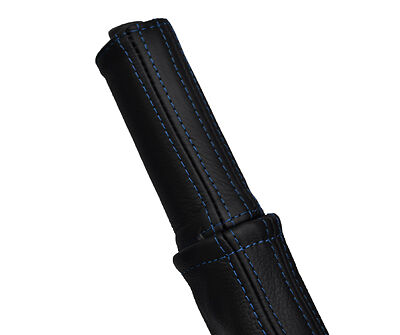BLUE STITCH FOR VAUXHALL VIVARO TRAFFIC PRIMASTAR 01-14 HANDBRAKE HANDLE COVER